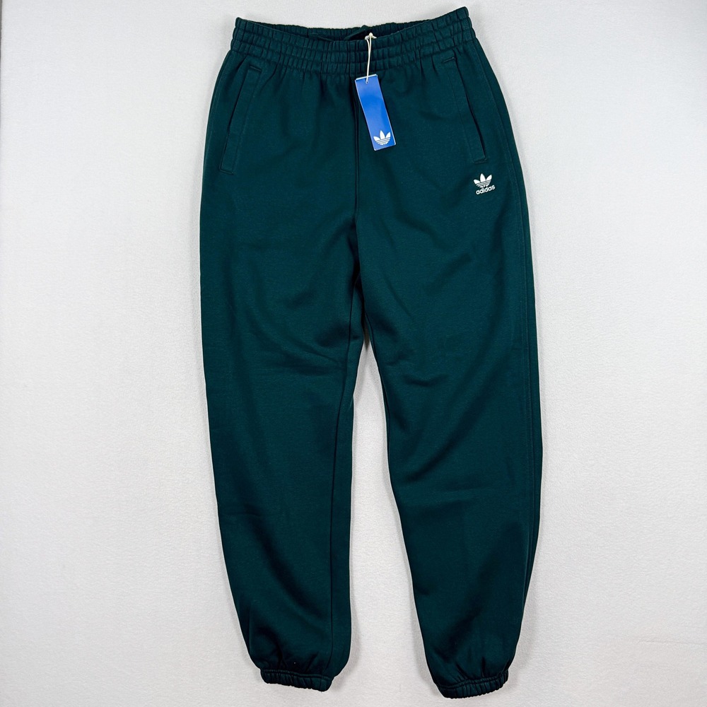 Adidas Ess Fleece Joggers Loose Fit / Size M Womens / Aurora Ivy JX5188, NEW